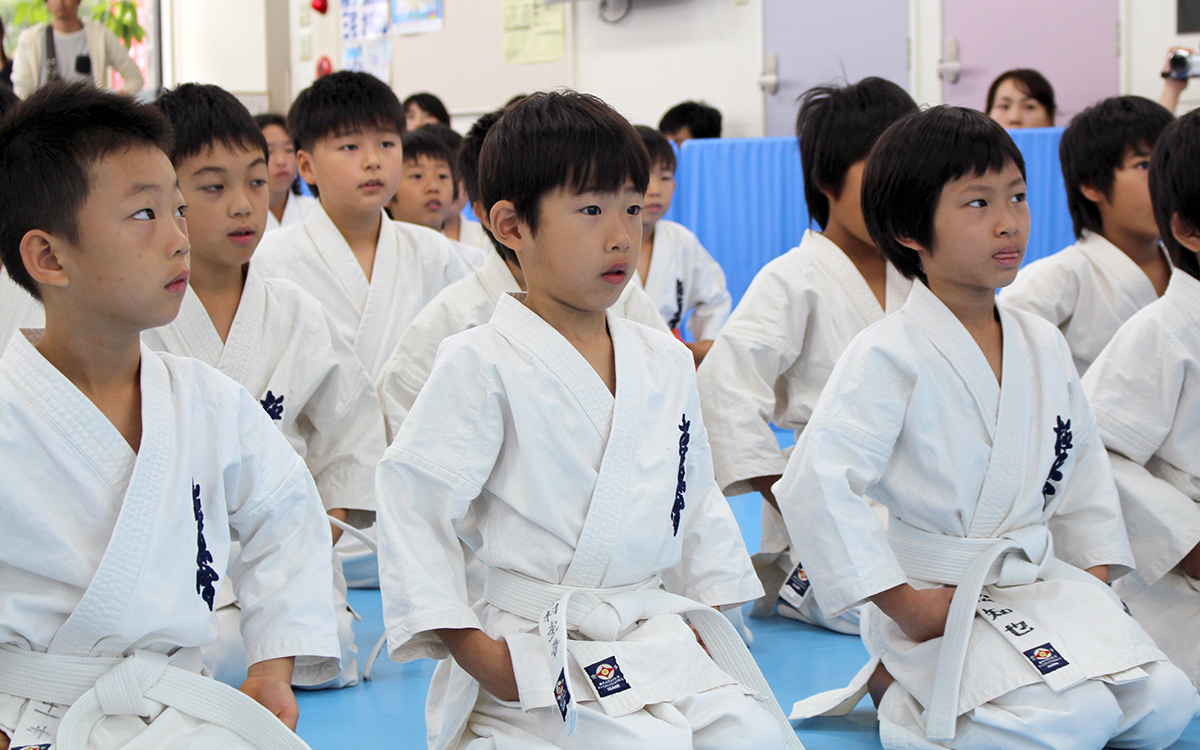 稽古指導 岡山 空手教室 Nbma極真会館